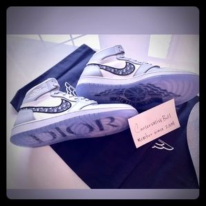 Nike Jordan 1 Air Dior High-Top size 10 USA